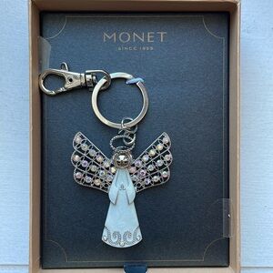 Monet Angel Keychain